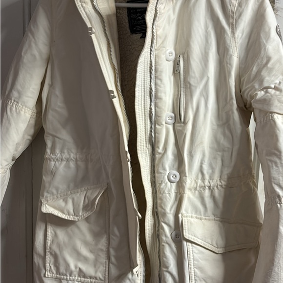 American Eagle winter coat size M  fur hood - Picture 7 of 16